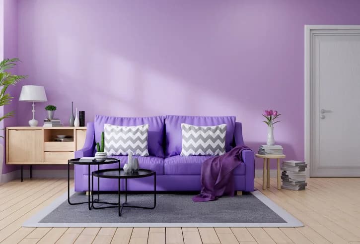 Warm, welcoming home interior representing safety and comfort